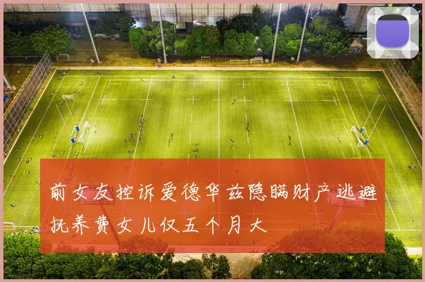 前女友控诉爱德华兹隐瞒财产逃避抚养费女儿仅五个月大