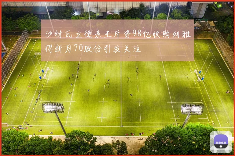 沙特瓦立德亲王斥资98亿收购利雅得新月70股份引发关注
